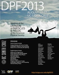 Image of poster promoting SCIPP conference at UCSC.