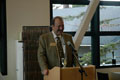 Speaking at the Academic Senate reception, September 28, 2007