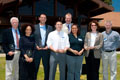 June 13, 2007 With winners of Chancellor's Achievement Awards for Diversity (photo by Matt Fitt)