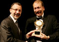 With honoree Ed Catmull at the Founders Day Gala Dinner, October 23, 2009.
