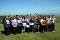 Chancellor Blumenthal with graduates of the 2010-11 Diversity and Inclusion Certificate Program, May 20, 2011.