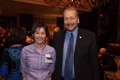 Chancellor Blumenthal with Stephanie Jones at the Scholarship Benefit Dinner, February 28, 2011.