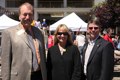 Chancellor Blumenthal with Paula Tomlinson and Jeff Shilling at Day by the Bay, April 30, 2011.