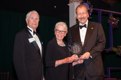 With Fiat Lux Award recipients Don and Diane Cooley at the Founders Celebration gala dinner on Oct. 18.